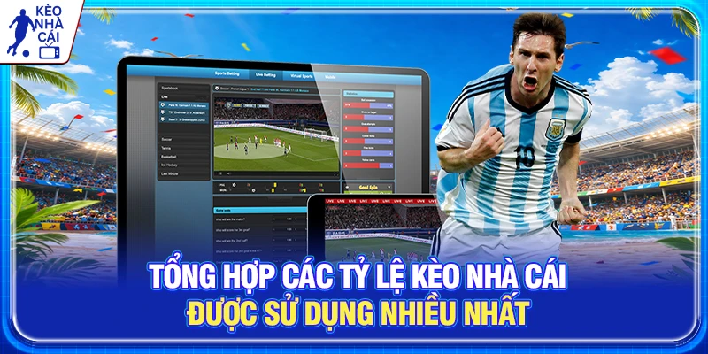 Tổng hợp các tỷ lệ kèo nhà cái được sử dụng nhiều nhất 
